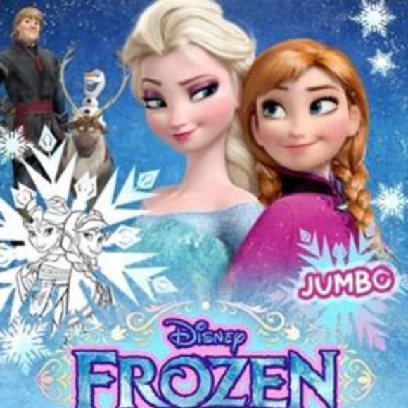 Disney Frozen Jumbo Coloring Book Bundle🌹 - Picture 3 of 4